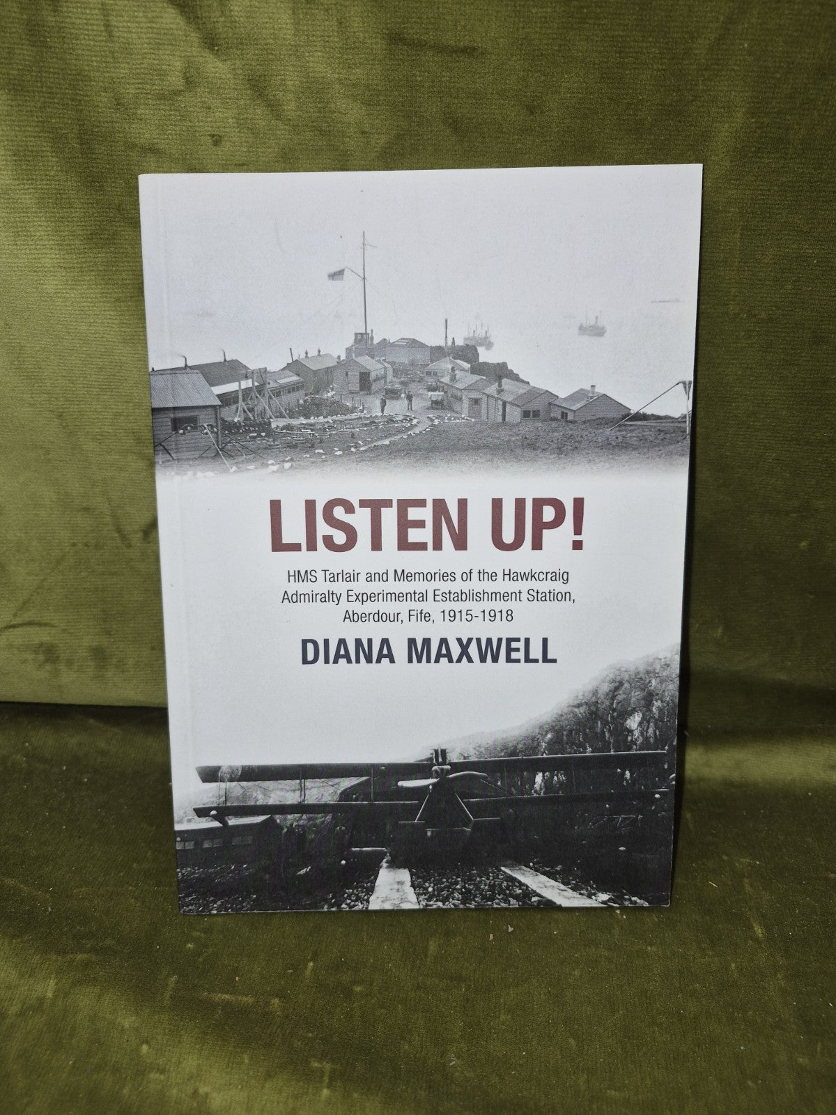 Diana Maxwell Listen Up! HMS Tarlair and Memories 20140