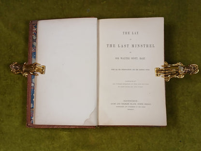 The  Lay of the Last Minstrel - Sir Walter Scott , A & C Black , 1854 Decorative4