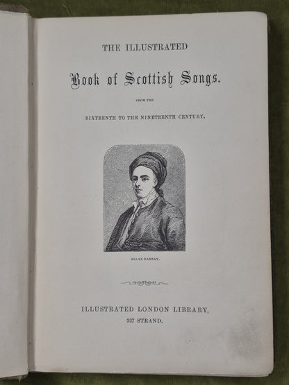 The Illustrated Book of Scottish Songs London Library First Edition5