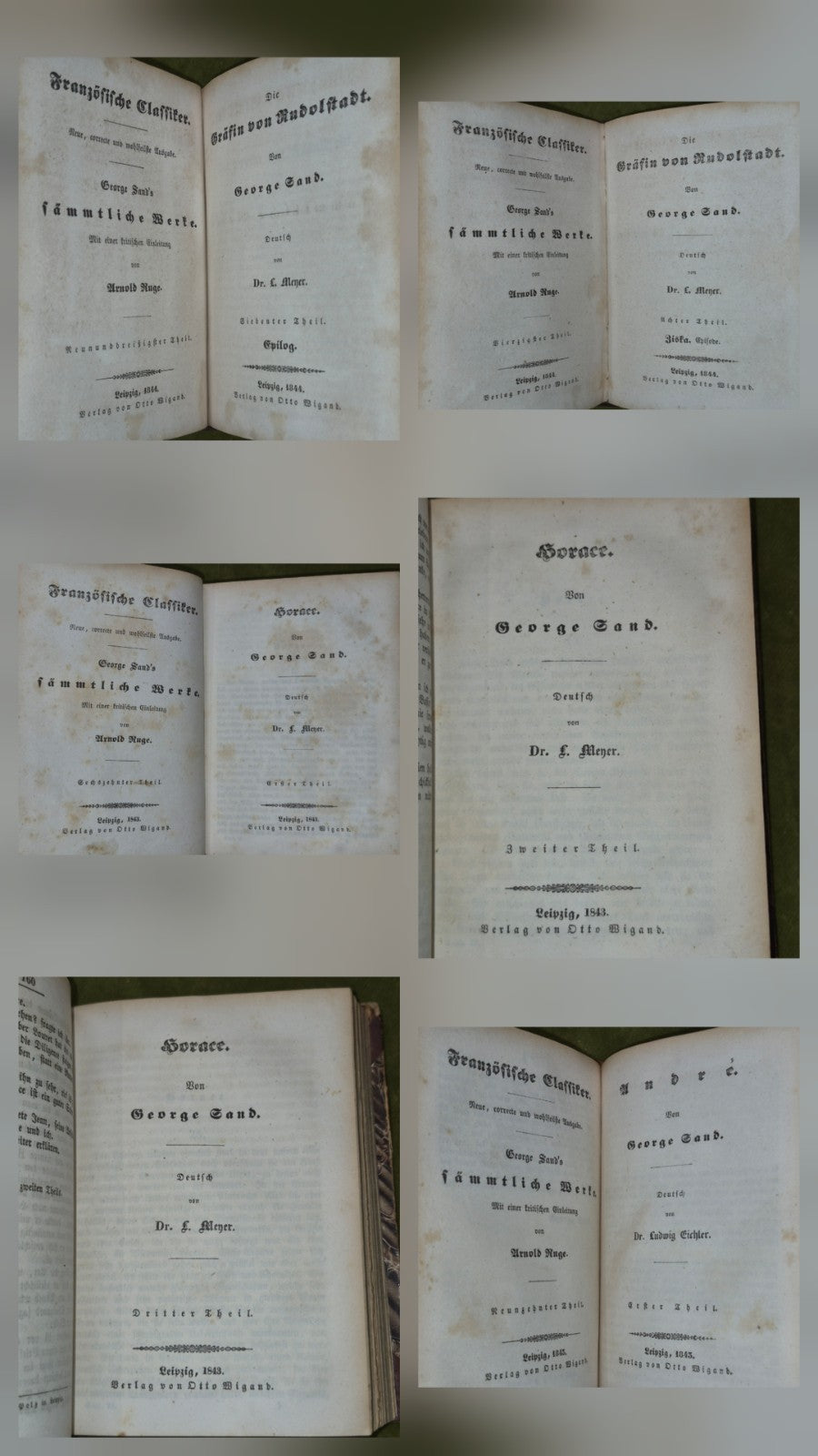 George Sand's Sämtliche Werke 1843 Otto Wigand5