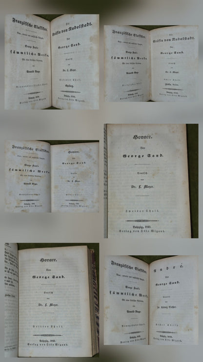 George Sand's Sämtliche Werke 1843 Otto Wigand5