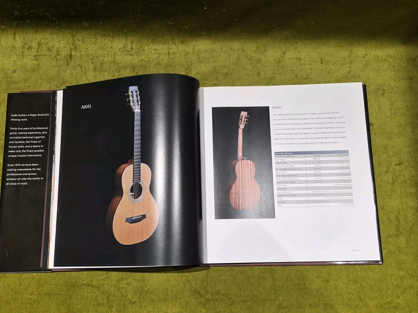 Fylde The Finest Handmade Guitars & Mandolins - 2008 Hardback - Rare5