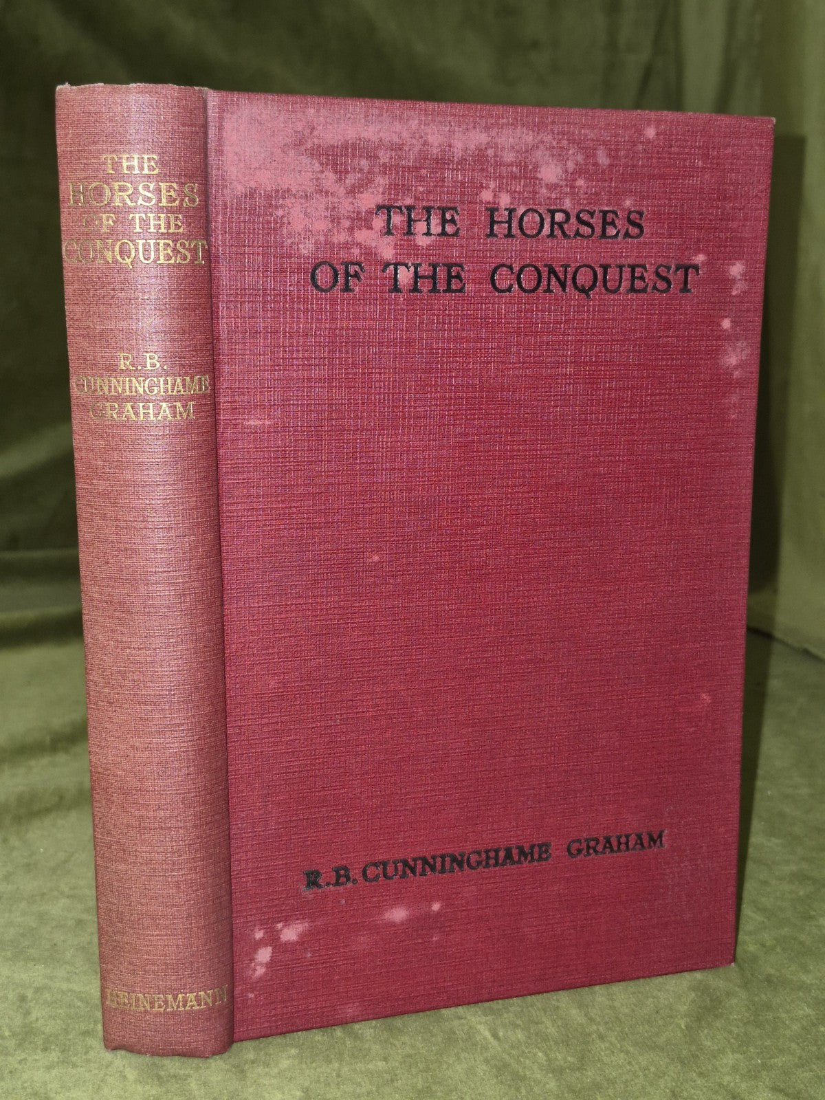 The Horses of the Conquest Cunninghame Graham 1930 First Edition0