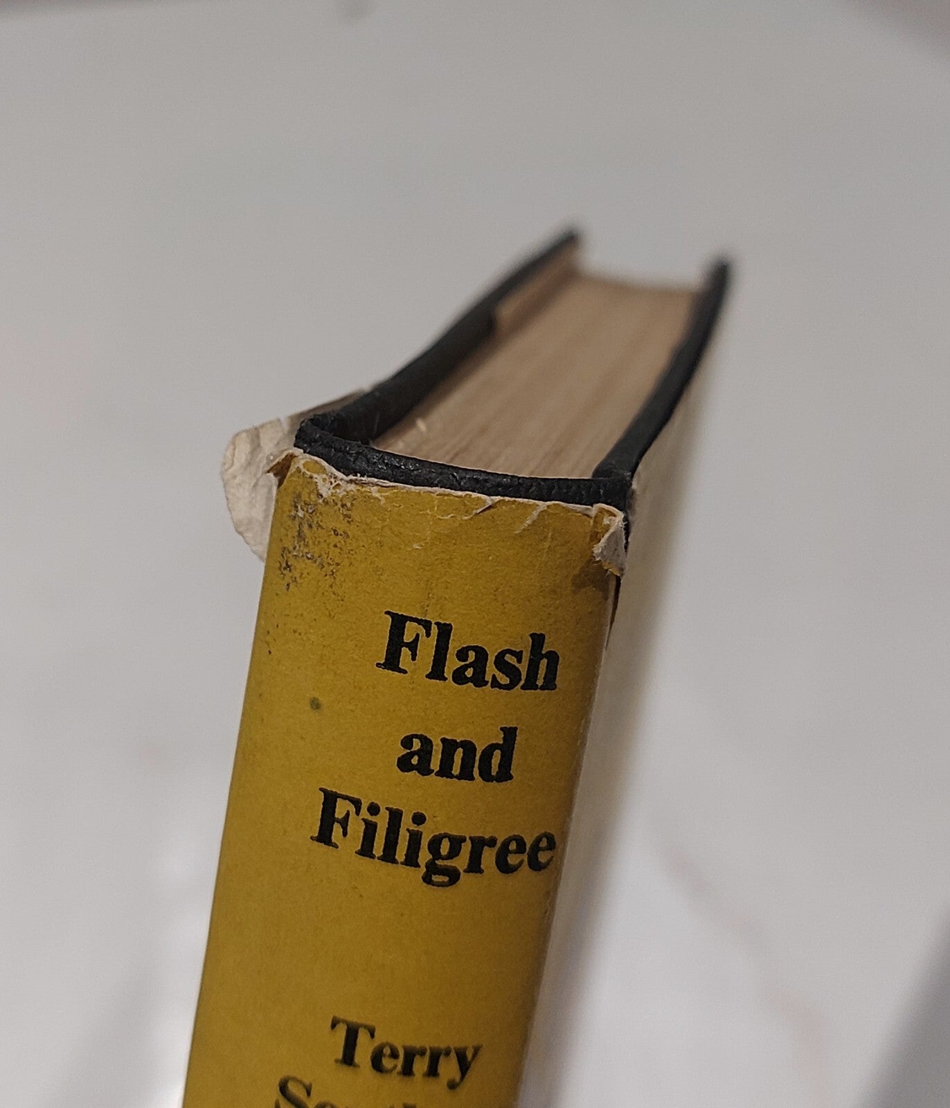 Flash And Filigree By Terry Southern Hb 1st Edition 1958 w/Dustjacket 2nd Impres2