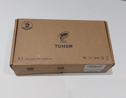 TONOR K1 Dynamic Metal Karaoke Microphone for Singing with 16.4ft XLR Cable0