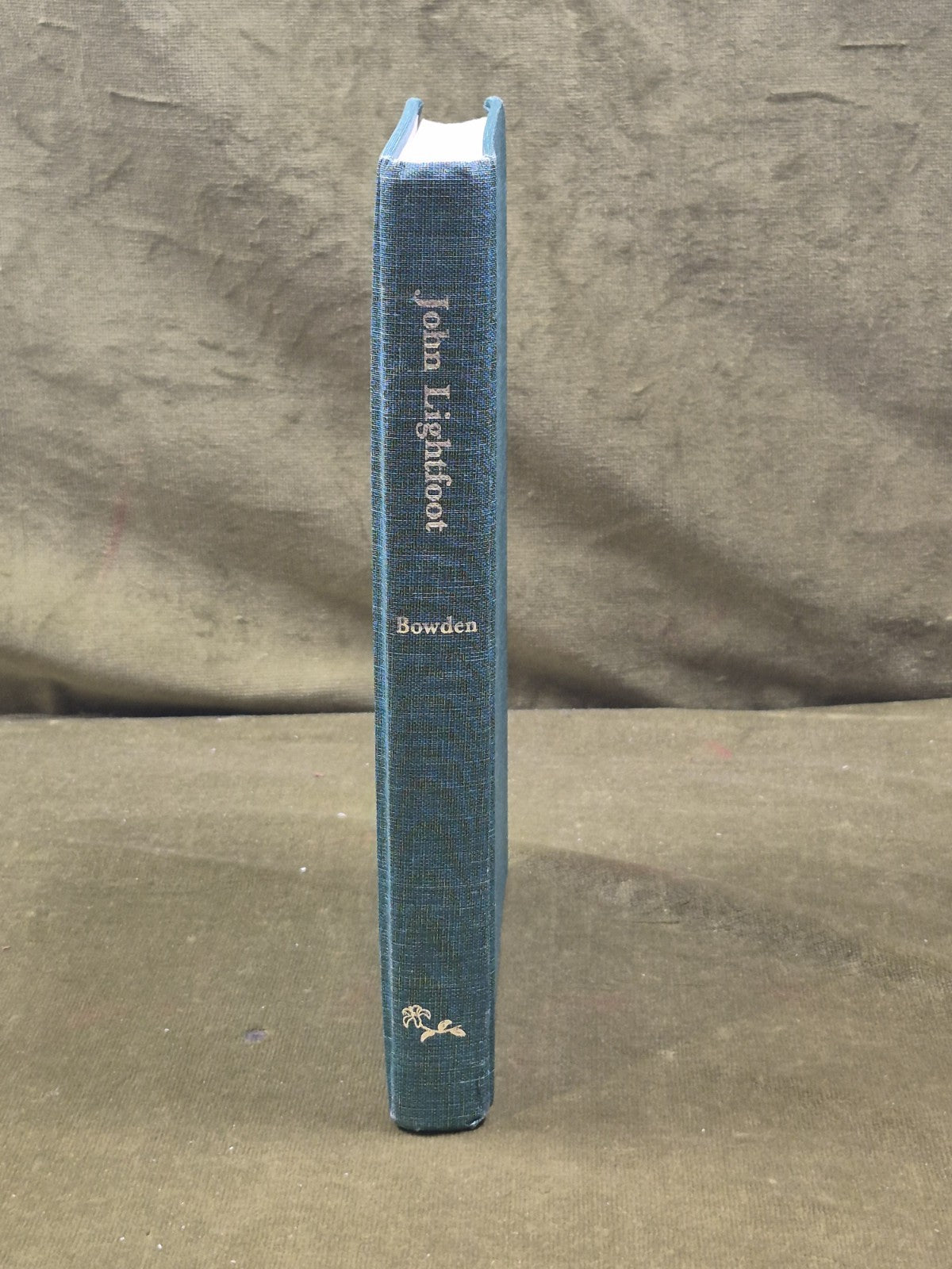 Jean K Bowden / John Lightfoot his Work and Travels with Biographical 1st 19892