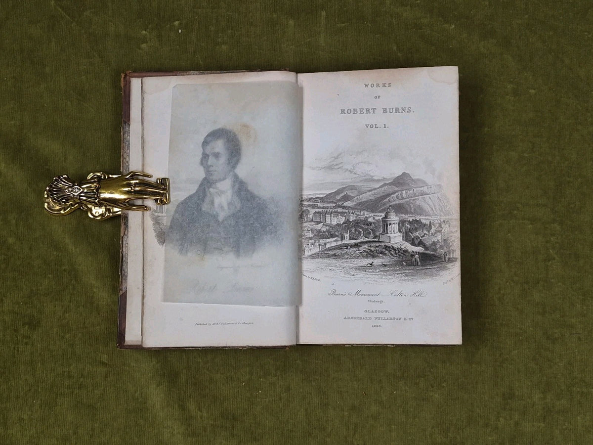 Works of Robert Burns in 5 Volumes ed. Shepherd & Motherwell 1834 Fullarton5