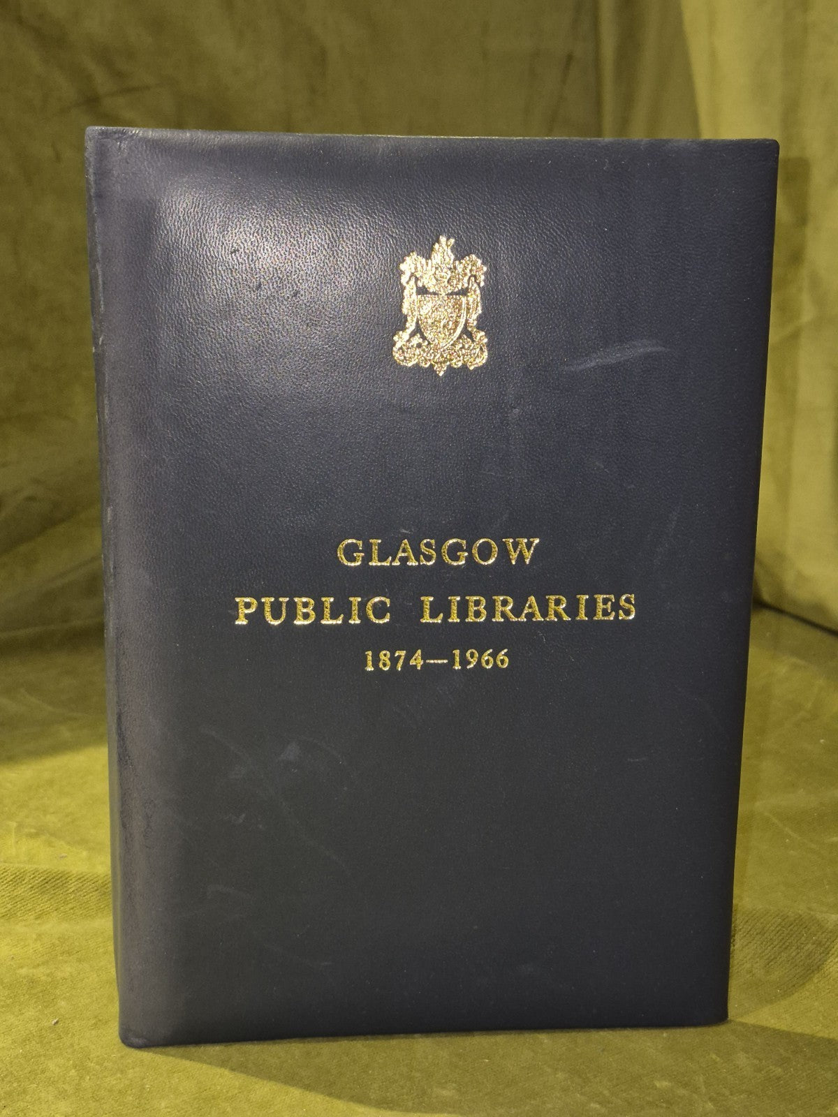 Glasgow Public Libraries 1874-1966 (pub. 1966) Glasgow Corporation0