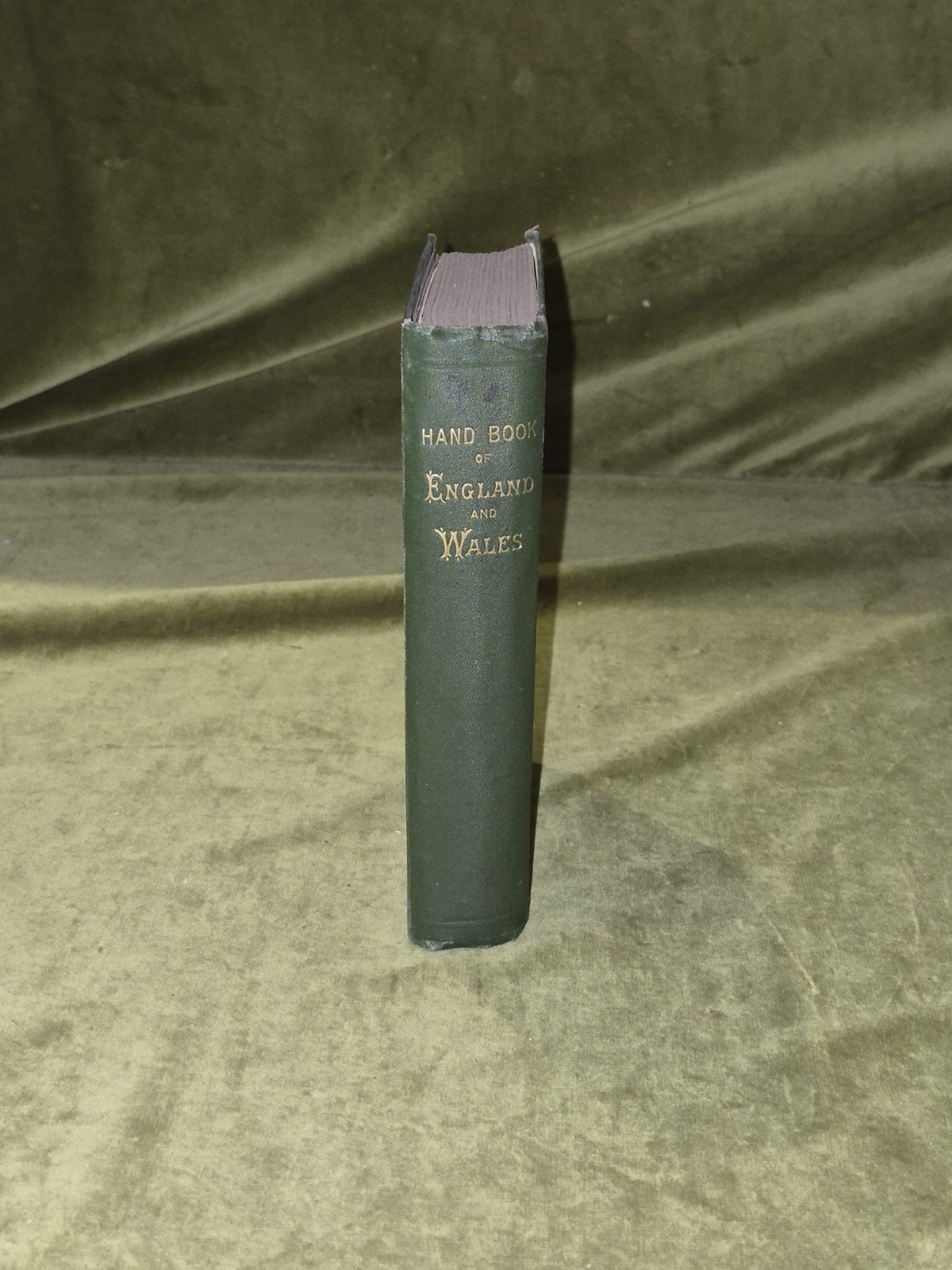 G. W. Bacon Tourist's Guide & Handbook With Maps / Map To England And Wales.2