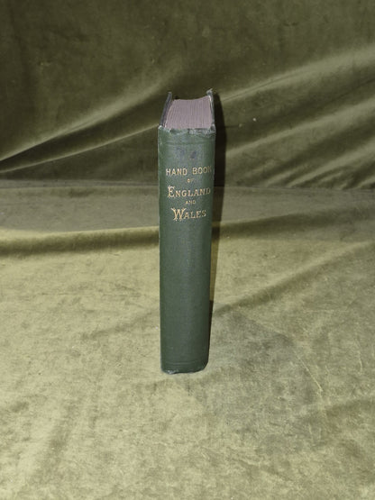 G. W. Bacon Tourist's Guide & Handbook With Maps / Map To England And Wales.2