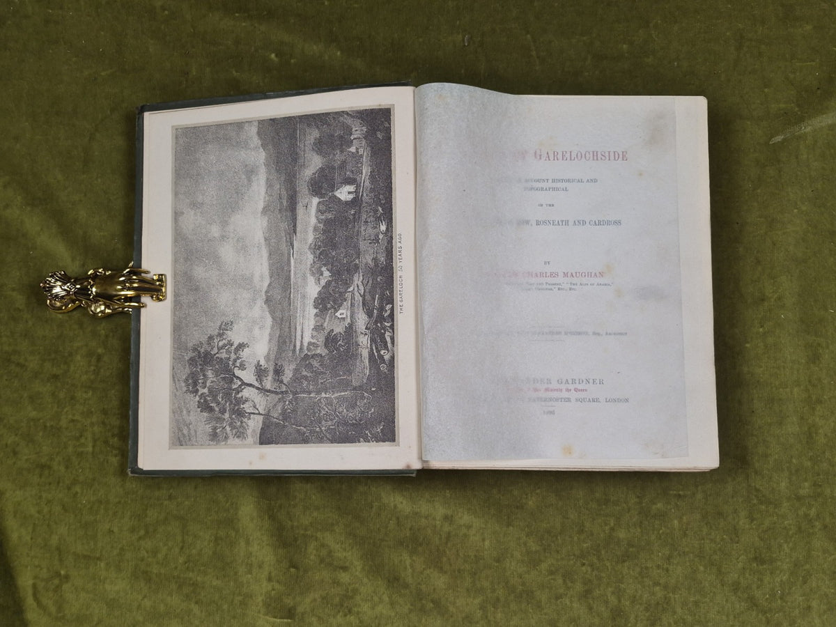 Annals of Garelochside by W. C. Maughan , Alexander Gardner 1896 1st HB5