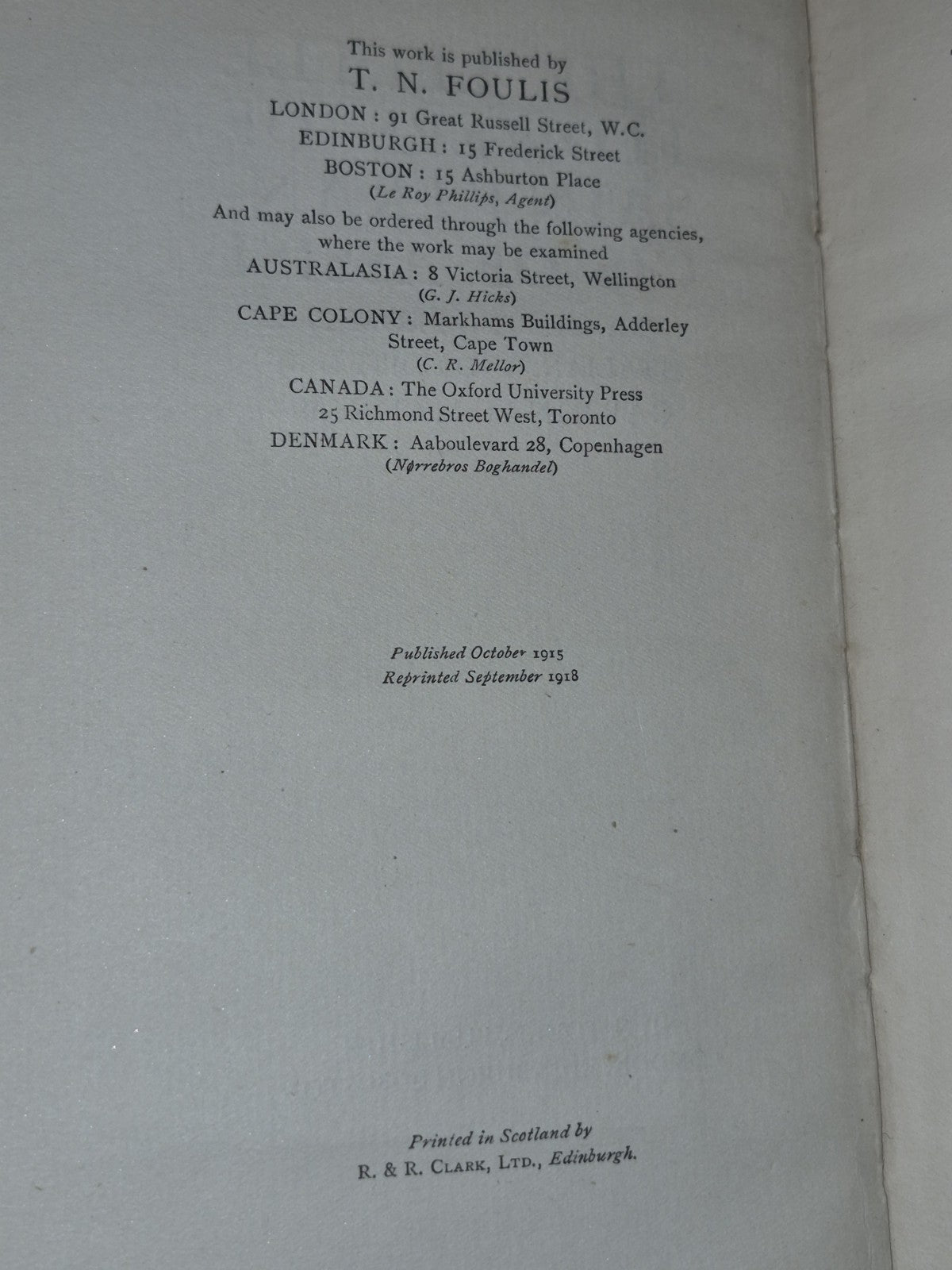 The Little Flowers Of Saint Francis Of Assisi 1918 T N Foulis HB5