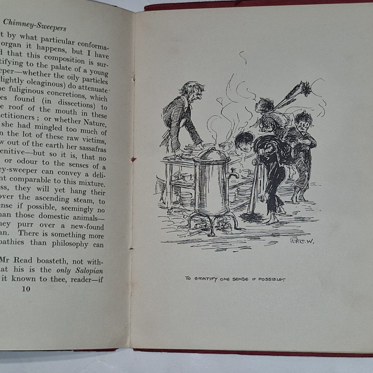 The praise of chimney-sweepers. by Charles Lamb. 1st Edition, 1929. Illustrated.8