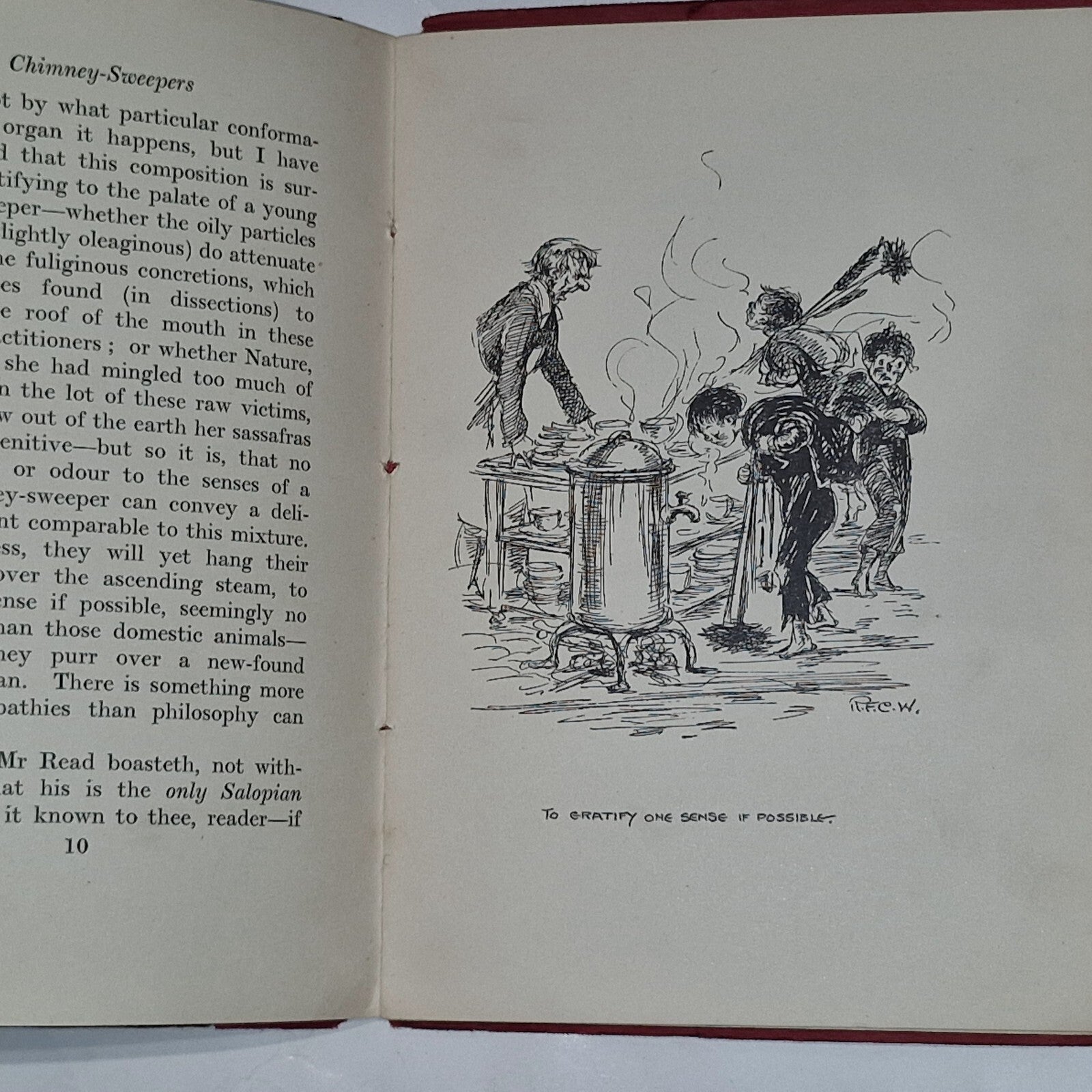 The praise of chimney-sweepers. by Charles Lamb. 1st Edition, 1929. Illustrated.8