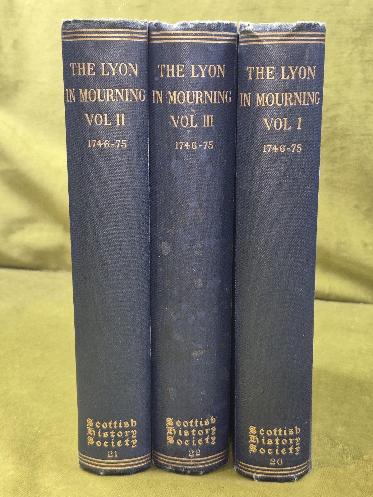 The Lyon In Mourning 1895 Complete Set Scottish History Society Edinburgh2