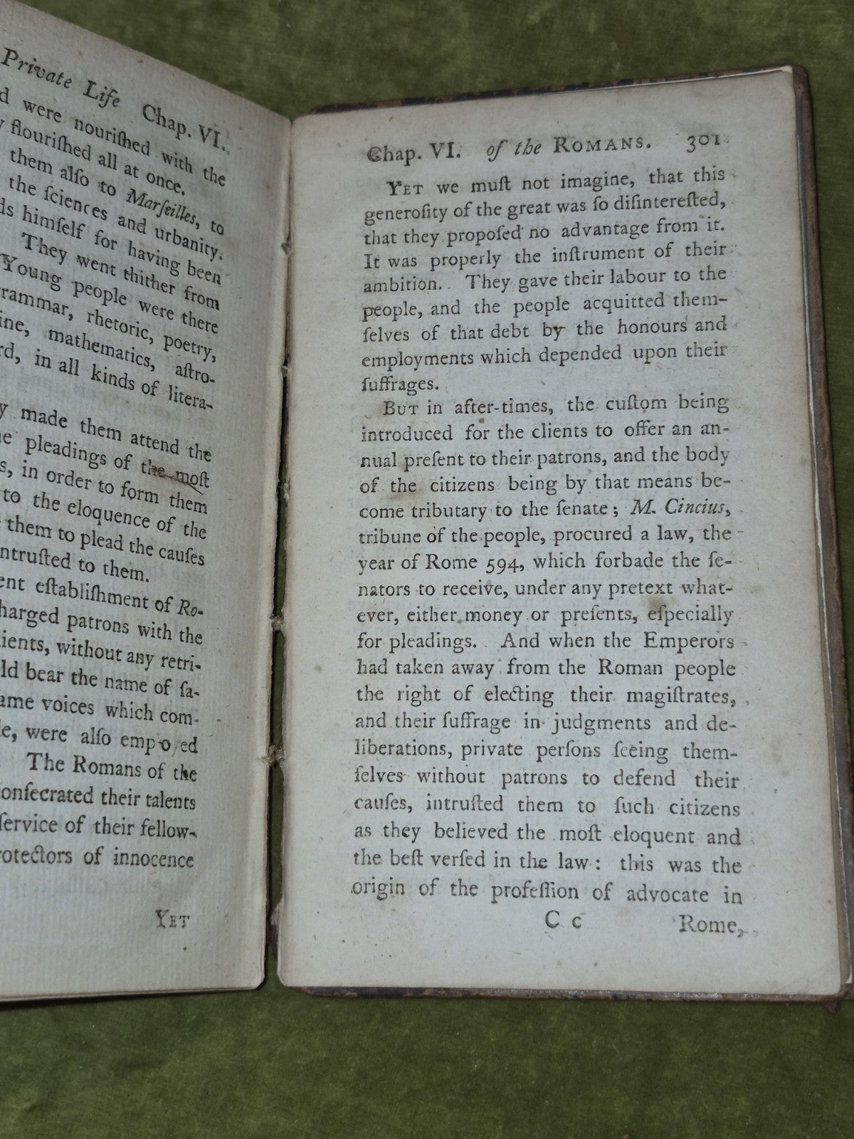 The Private Life of the Romans Second Edition D'Arnay Edinburgh 17644