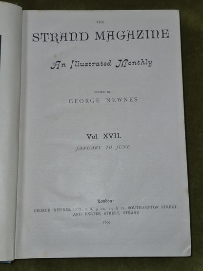 The Strand Magazine XVII 1899 Jan June Vol 175