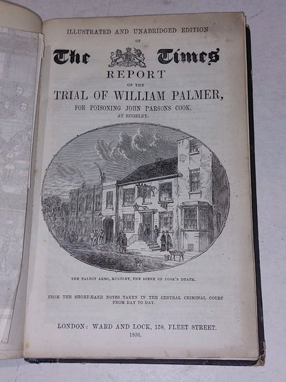 The Times Report: Trial Of William Palmer (1856) Hb Book0