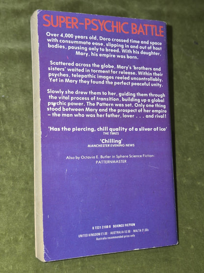 Patternist Series Octavia Butler Survivor Clay's Ark Mind of My Mind 1st Sphere12