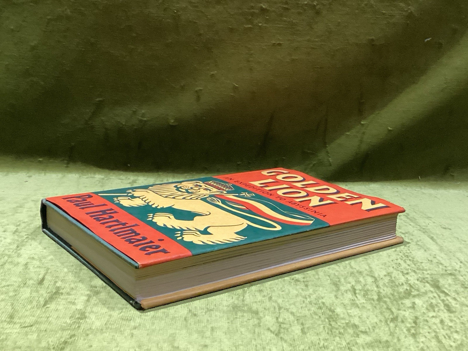 Golden Lion An Expedition to Abyssinia by Paul Hartlmaier (1956) 1st Ed Hb Book8