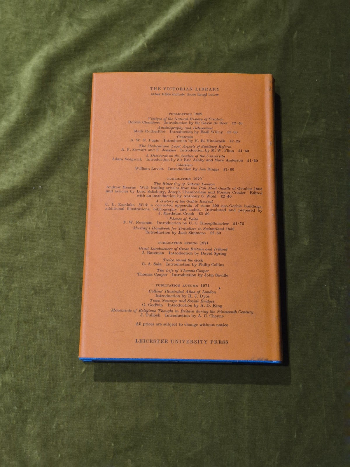 Midlothian Speeches, 1879. With an introduction by M.R.D.Foot1