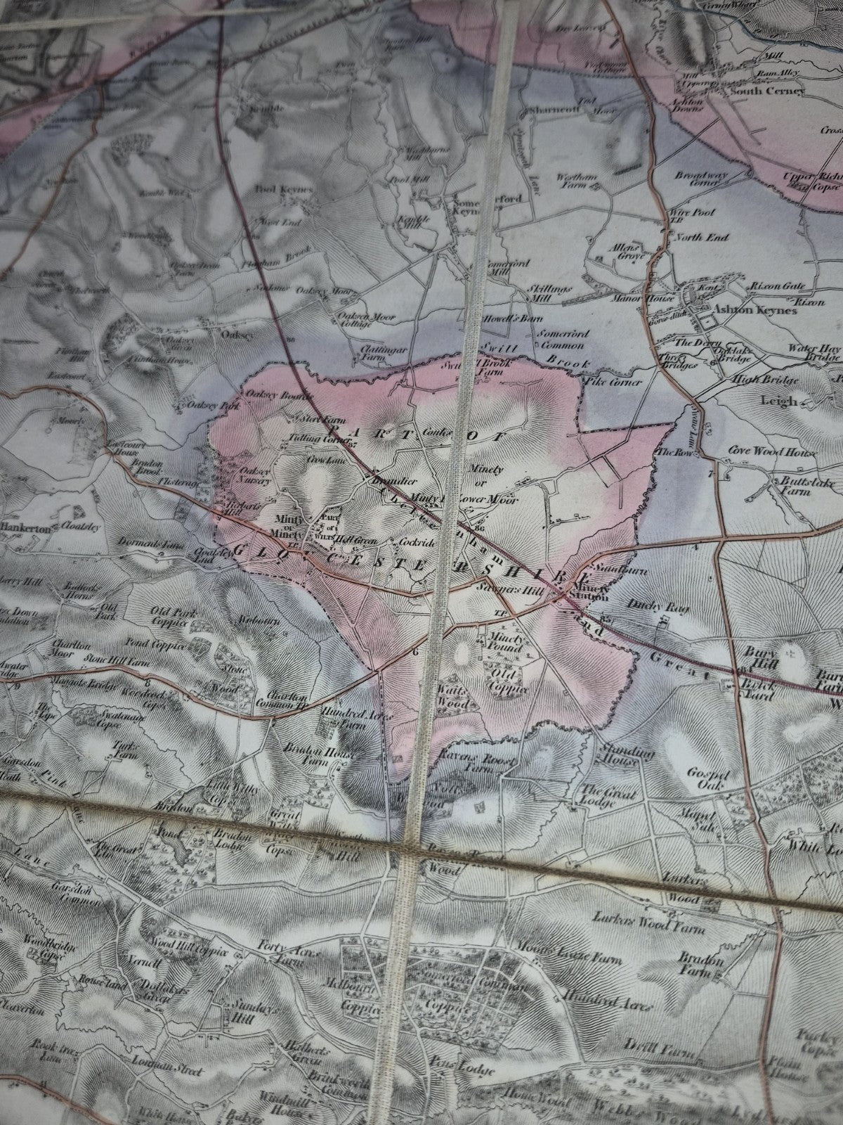 1867 Ordnance Survey England and Wales No. 34 Gloucestershire Edward Stanford8
