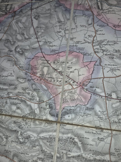 1867 Ordnance Survey England and Wales No. 34 Gloucestershire Edward Stanford8