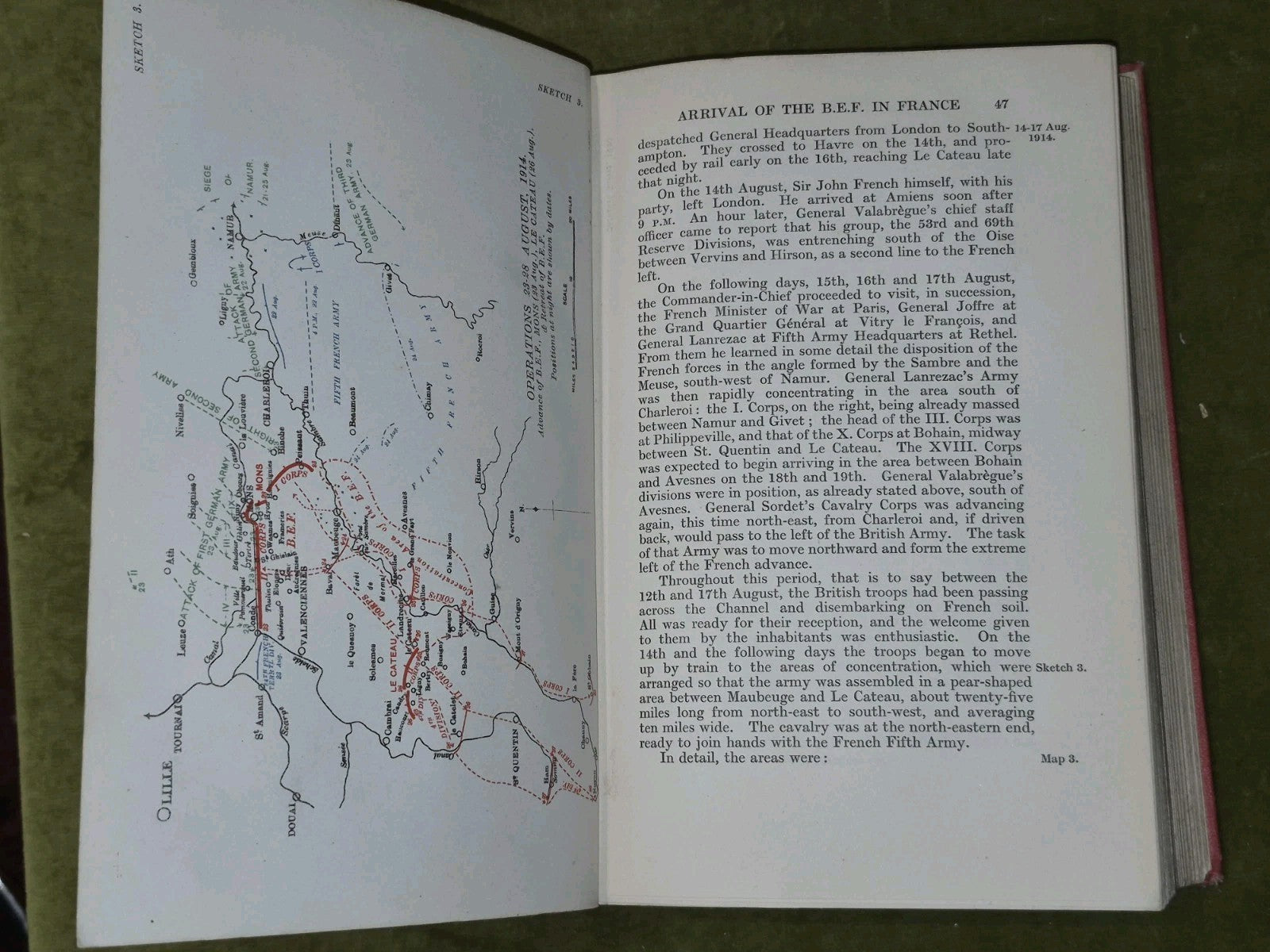 Official History of the War: Military Operations: France and Belgium, 1914 1st E6
