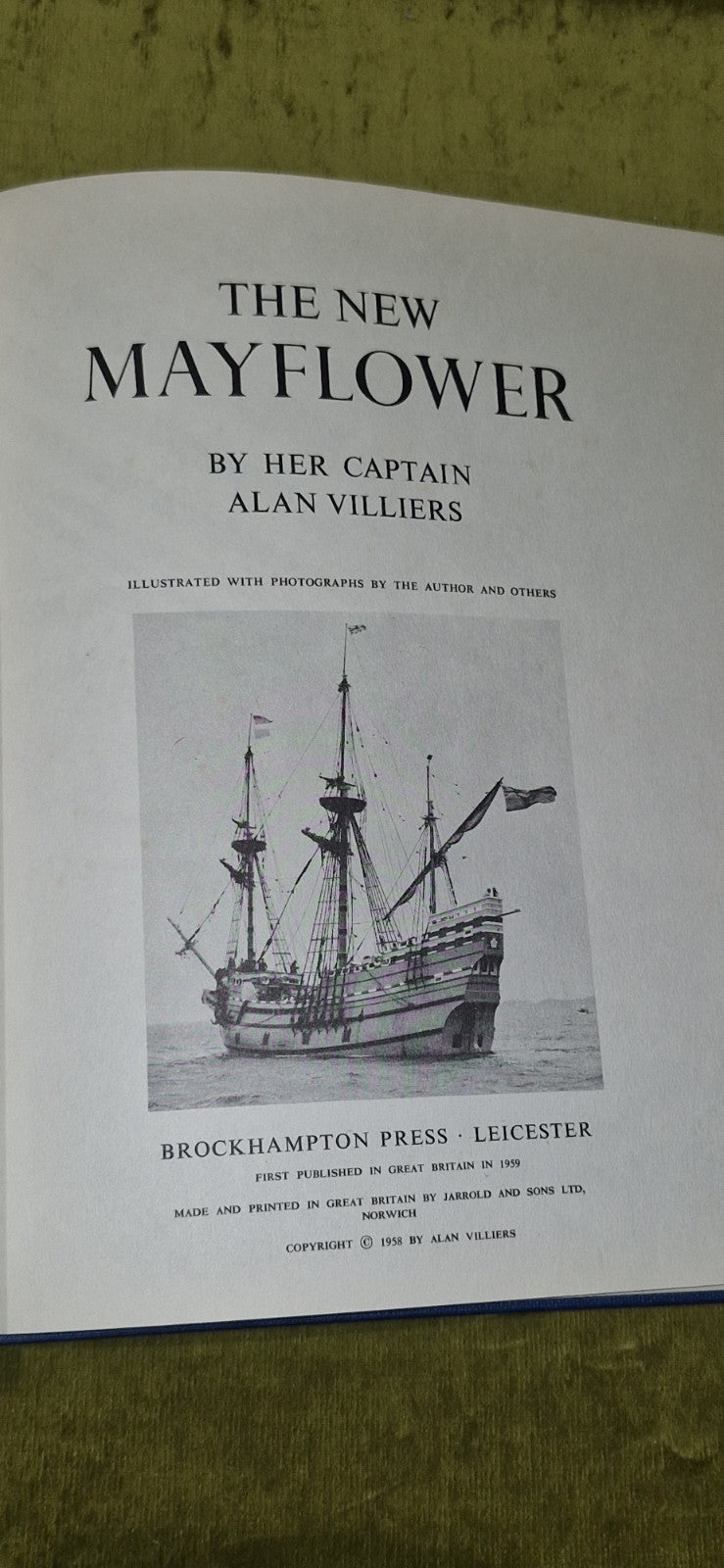 The New Mayflower (1958) Alan Villiers5