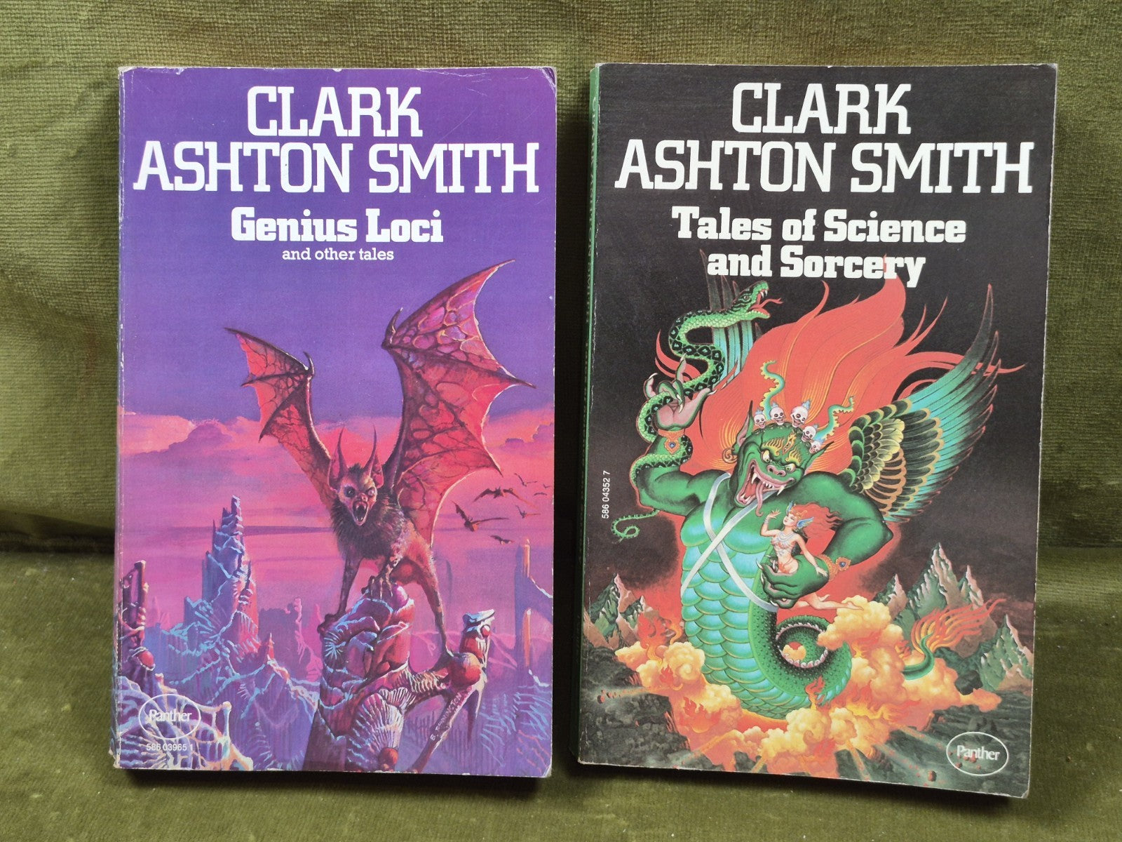 Clark Ashton Smith Genius Loci Tales Science Sorcery 19761