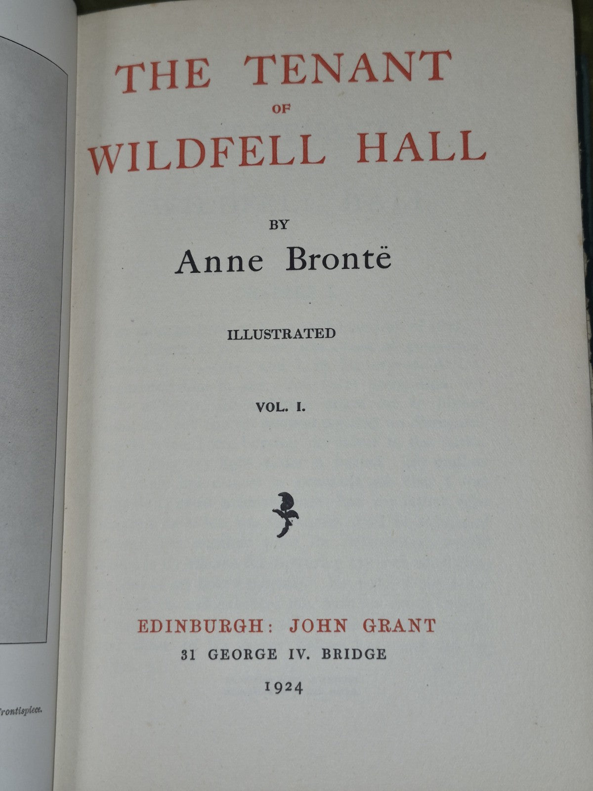 The Novels of the Sisters Bronte John Grant 1924 Edinburgh Incomplete 6 Volumes11