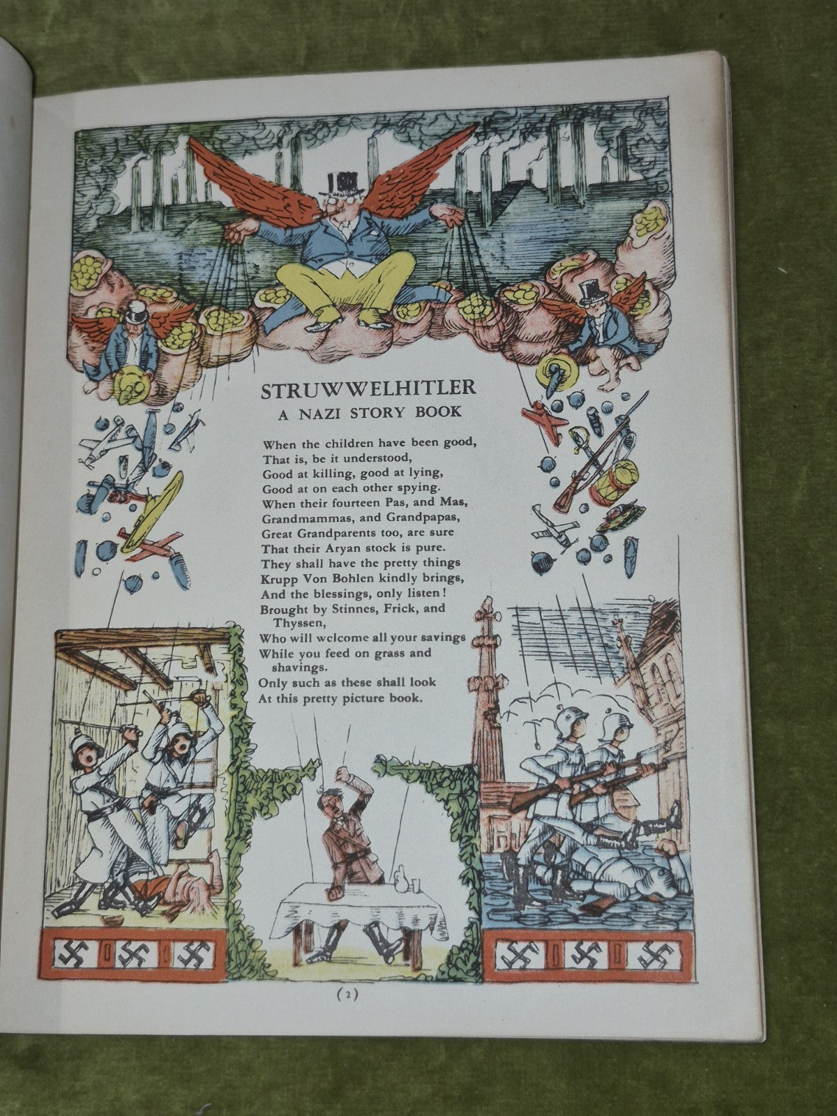 Struwwelhitler A Nazi Story Book. A parody on the original Struwwelpeter5