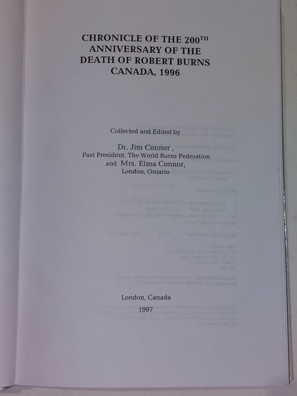 Chronicle of 200th Anniversary of the Death of Robert Burns Signed & Provenance4