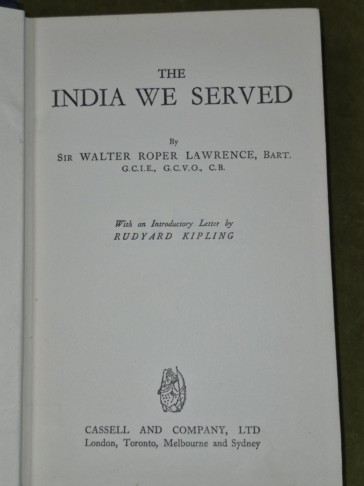 The India We Served 1929 Roper Lawrence Rudyard Kipling4
