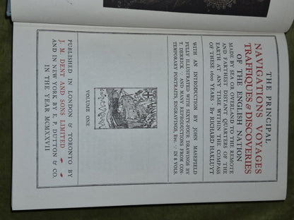 The Principal Navigations Richard Hakluyt (1927) Ten Volumes J M Dent & Sons7