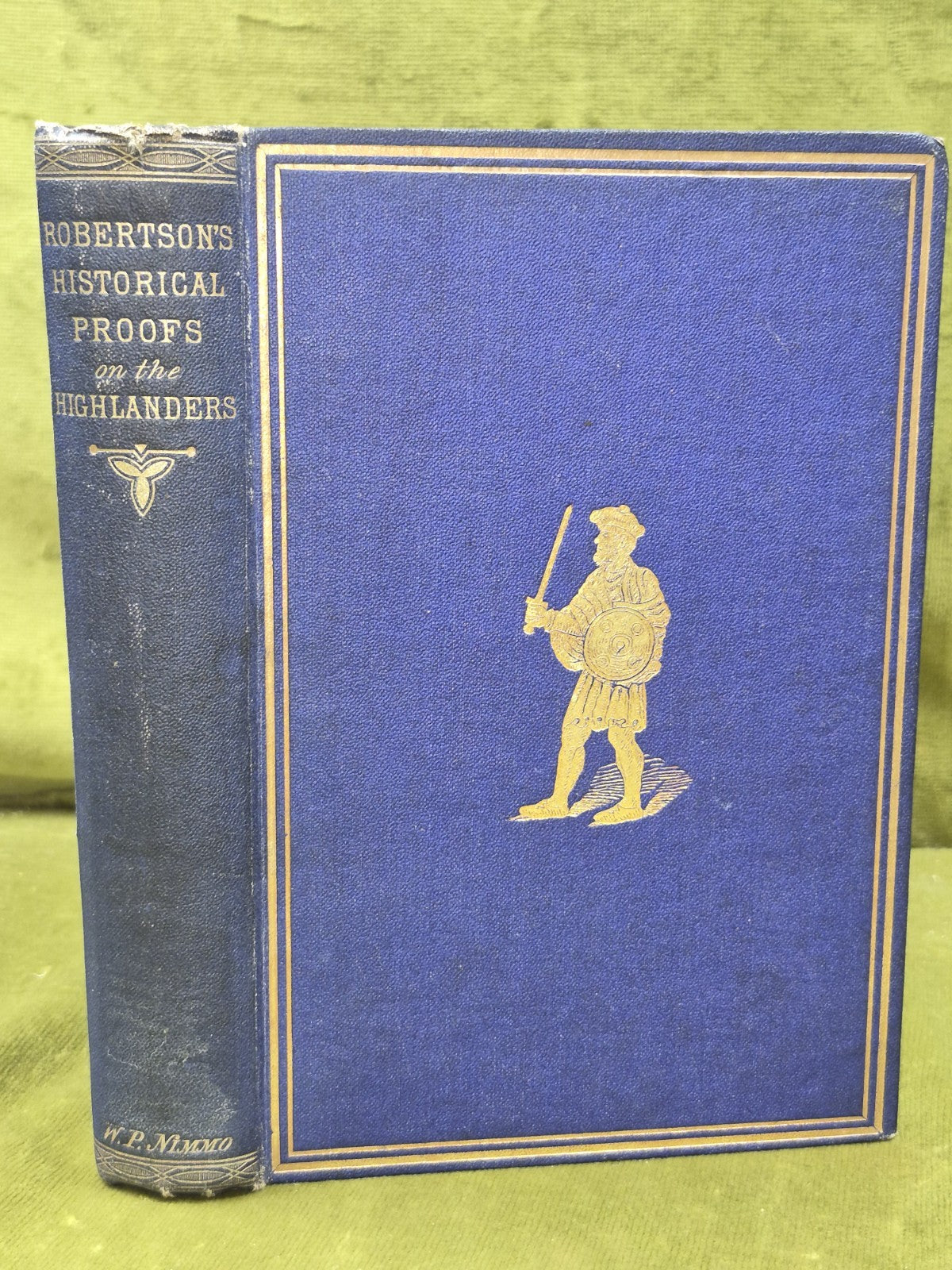 Gaels of Alban or Highlanders 1865 James A Robertson Signed Letter From Author0