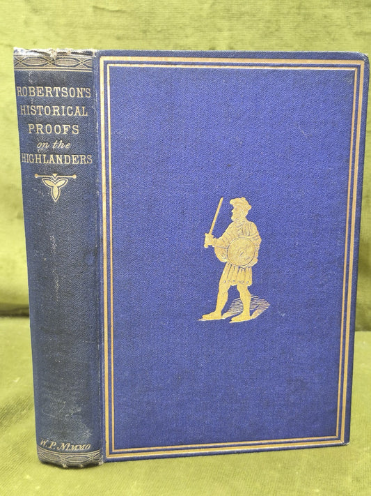 Gaels of Alban or Highlanders 1865 James A Robertson Signed Letter From Author0