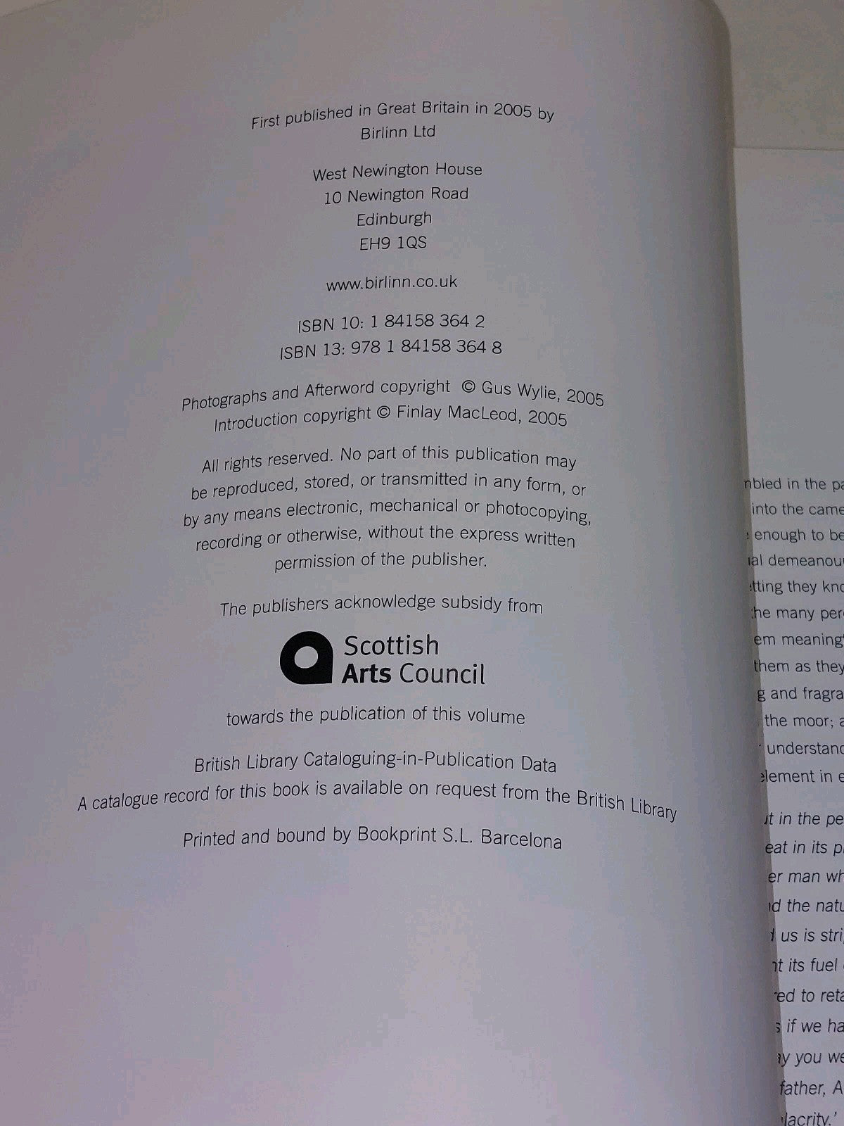 The Hebrideans Gus Wylie Photographs 1974  2004 (2005) [Birlinn] Hb Book4