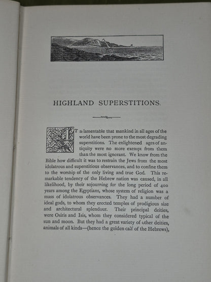 Highland Superstitions Alexander Macgregor 1901 True First Edition Eneas Mackay6