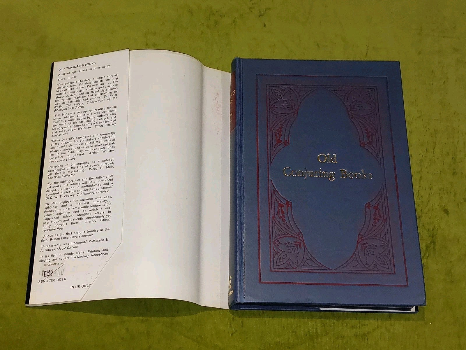 Old Conjuring Books By Trevor hall (1972) Limited2