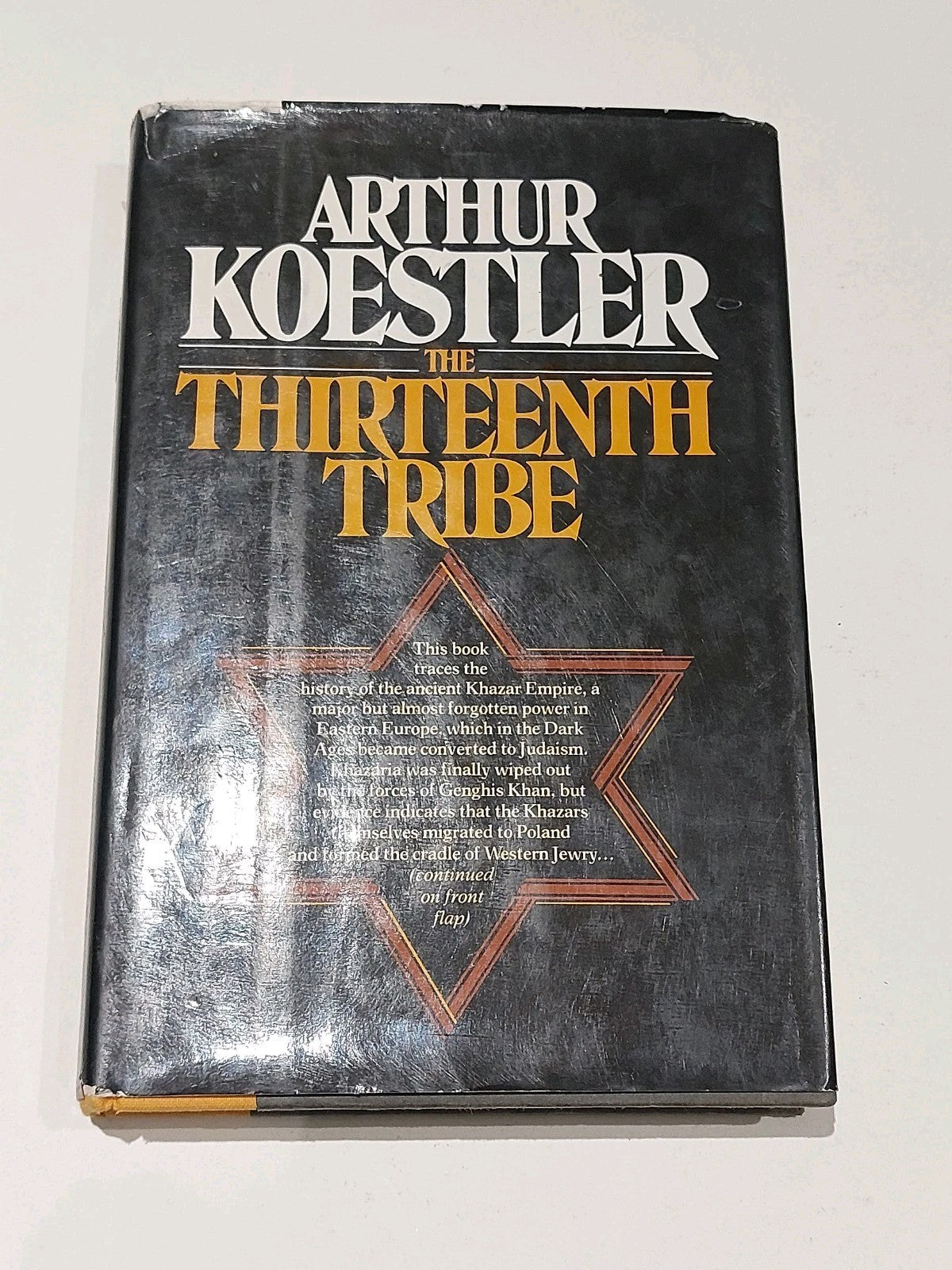 The Thriteenth Tribe By Arthur Koestler (1976) [Random House, NY] 1st Ed Hb Book0