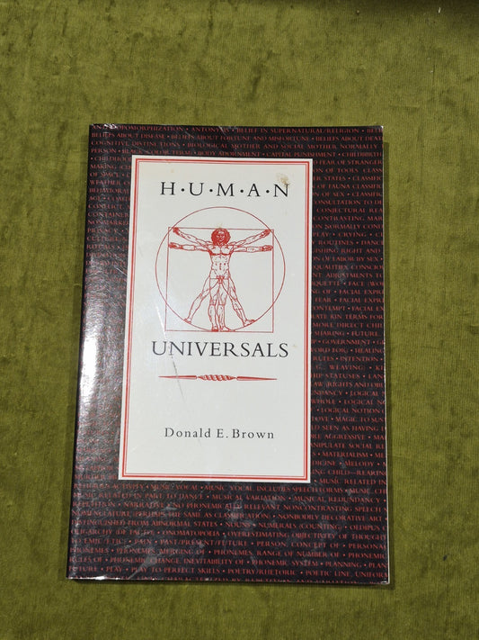 Human Universals, Donald E Brown0