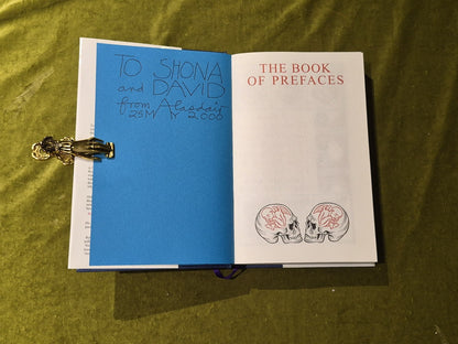 The Book of Prefaces - Alasdair Gray SIGNED Bloomsbury 2000 1st HB DJ5