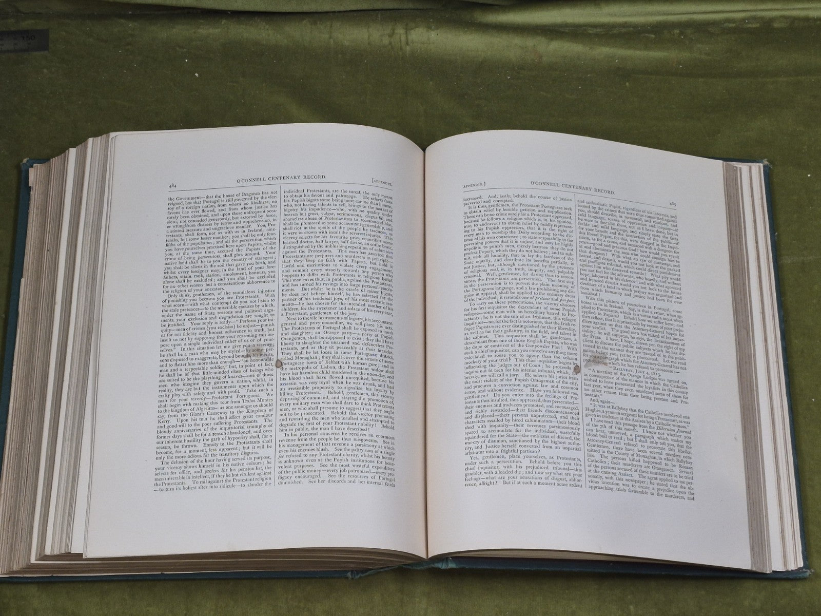O'connell Centenary Record 1875 - Joseph Dollard 1878 1st13