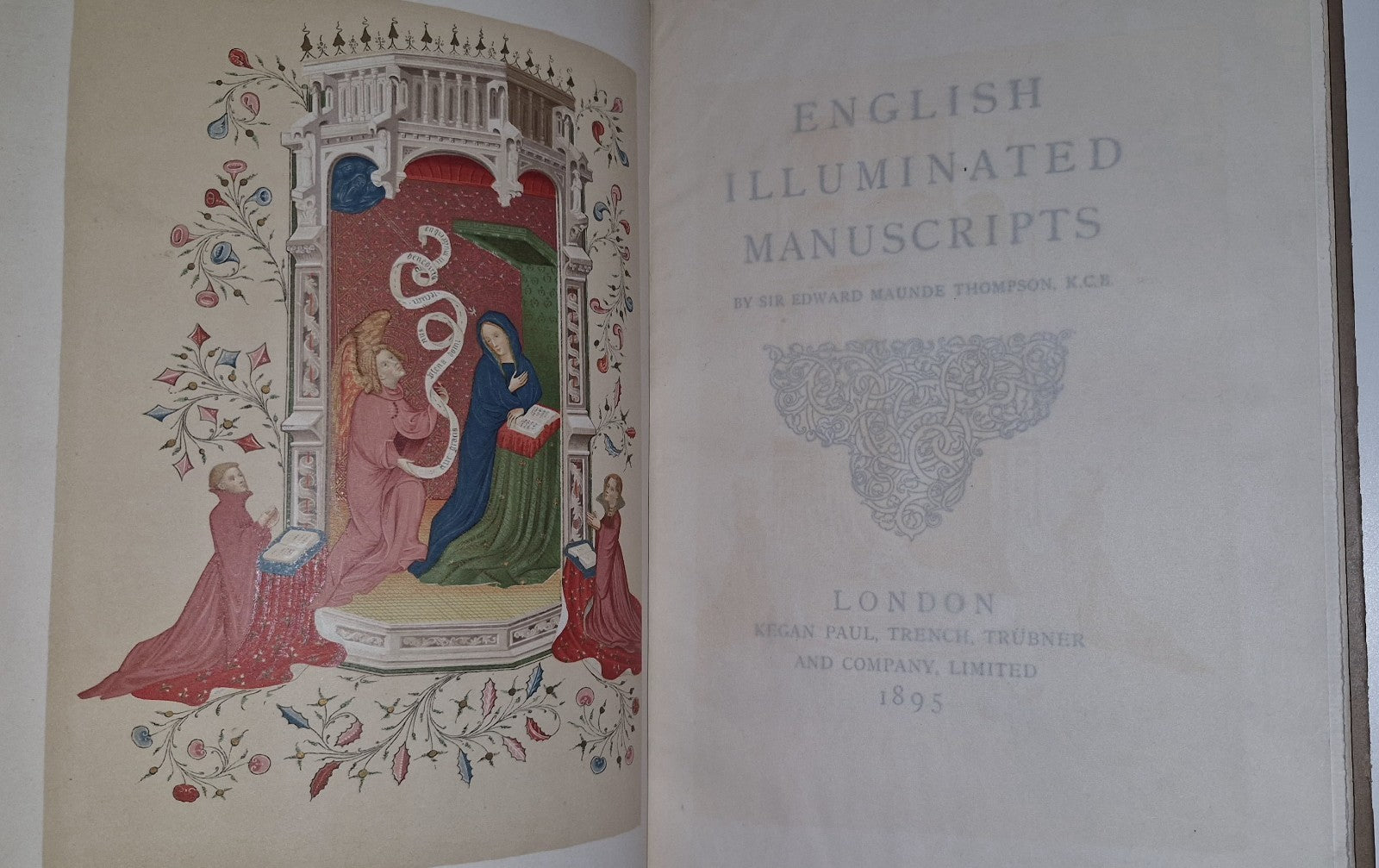 English Illuminated Manuscripts By Edward Maunde Thompson, 1895 Limited Edition 7
