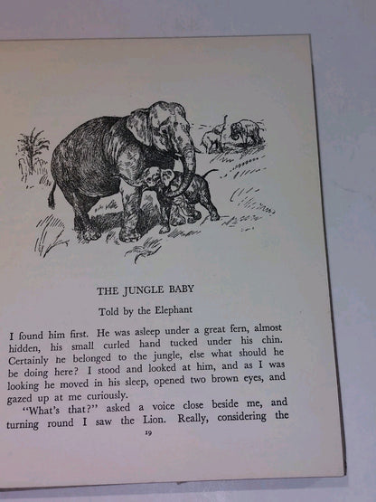 Told by the Animals with "Come to Life" Pop up Panorama Illustrater Edwin Noble5