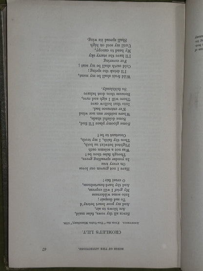 The Illustrated Book of Scottish Songs London Library First Edition7