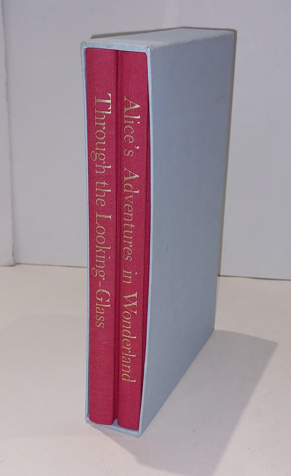 Through The LookingGlass & Alice's Adventures In Wonderland [2 Vols] 1990 Hb0