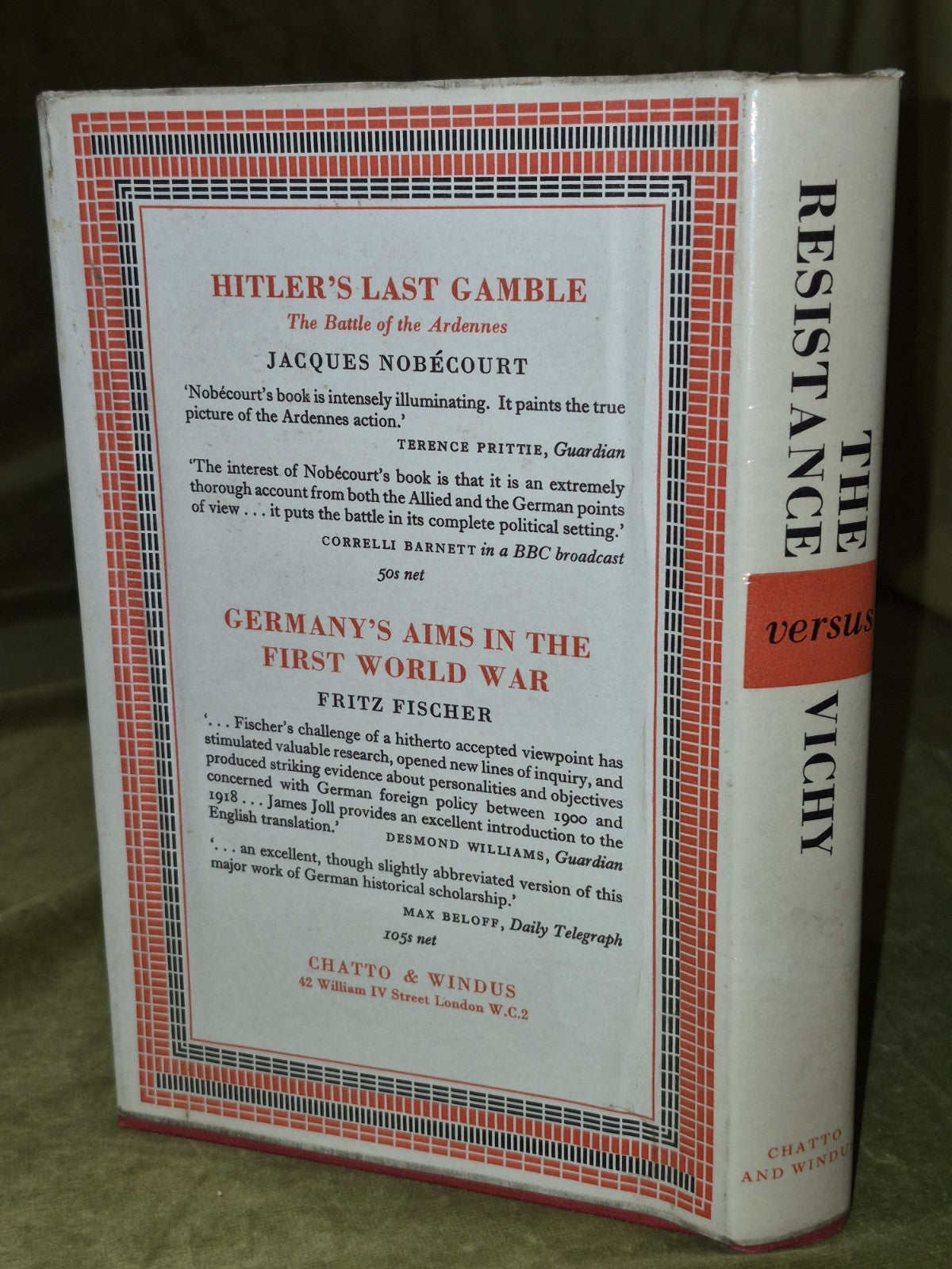 THE RESISTANCE VERSUS VICHY Purge of Collaborators in LIBERATED FRANCE 1940-19461