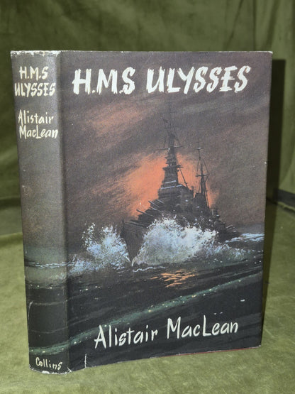 Alistair MACLEAN / H.M.S Ulysses 1st Edition 1955 Dustjacket0